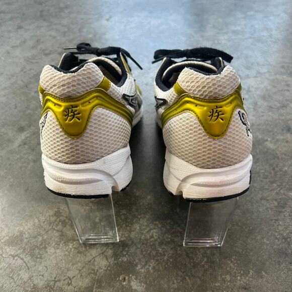 ASICS GEL-Hyper Speed 5 Japanese Speed Star Kanji Yellow Y2K Tech Runner Size 10